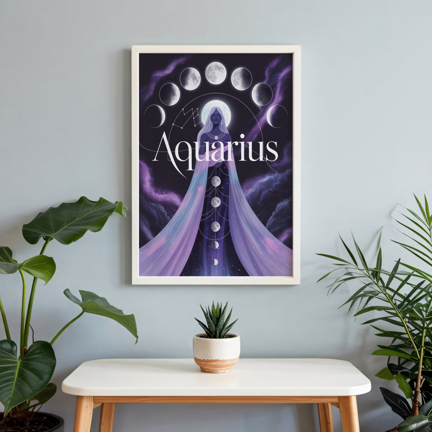 Aquarius Digital Wall Art
