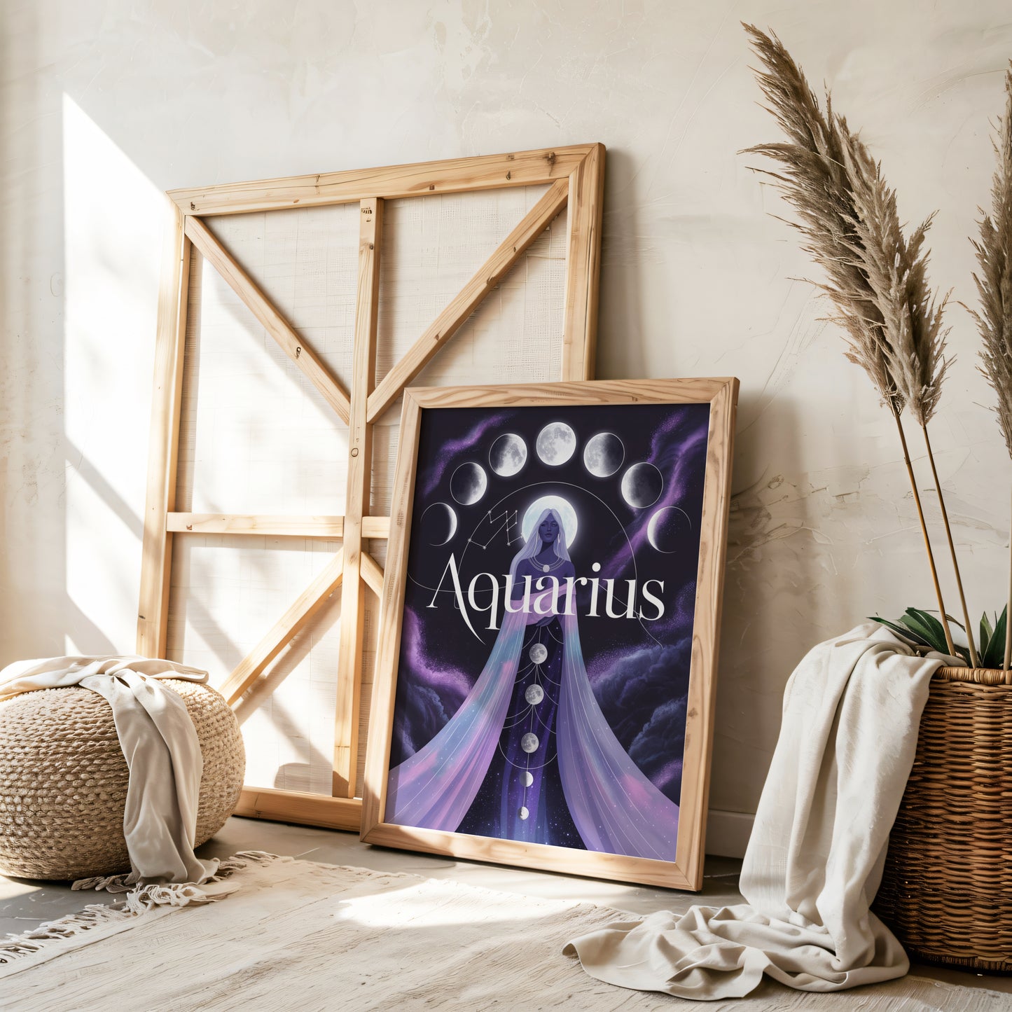 Aquarius Digital Wall Art