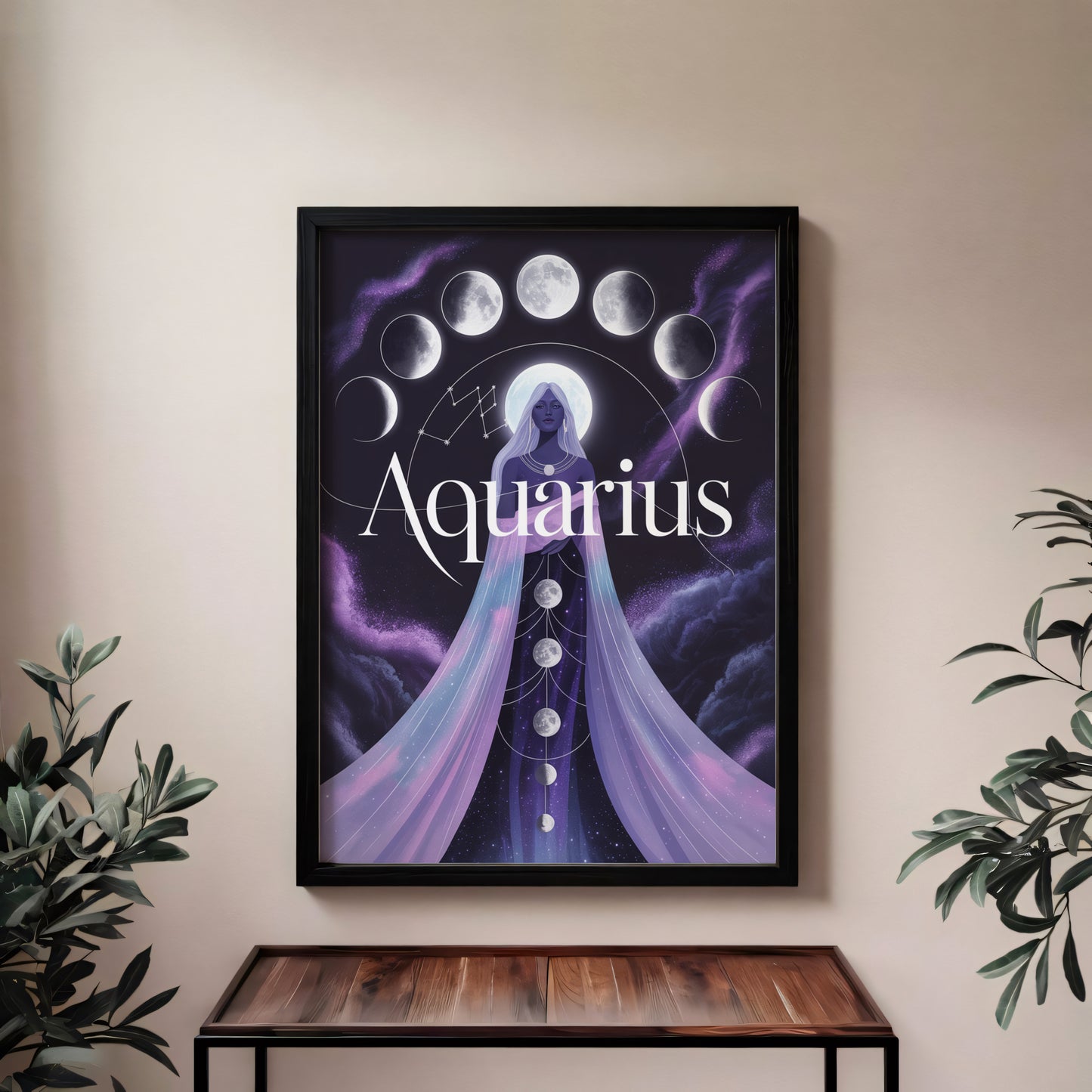Aquarius Digital Wall Art