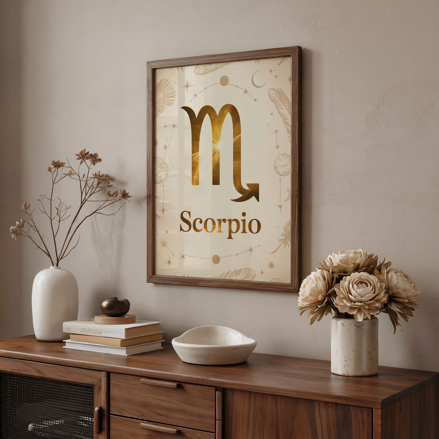 Scorpio Bold Wall Art