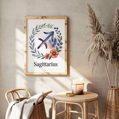 Sagittarius Earth Wall Art