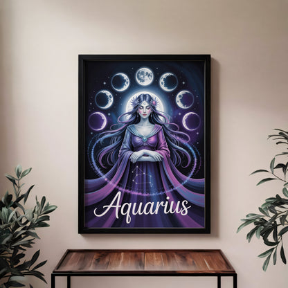 Aquarius Vivid Wall Art
