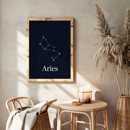 Aries Deep Wall Art