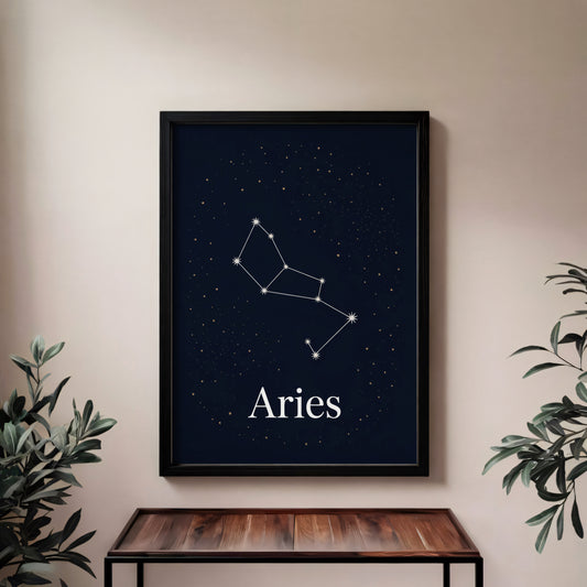 Aries Deep Wall Art