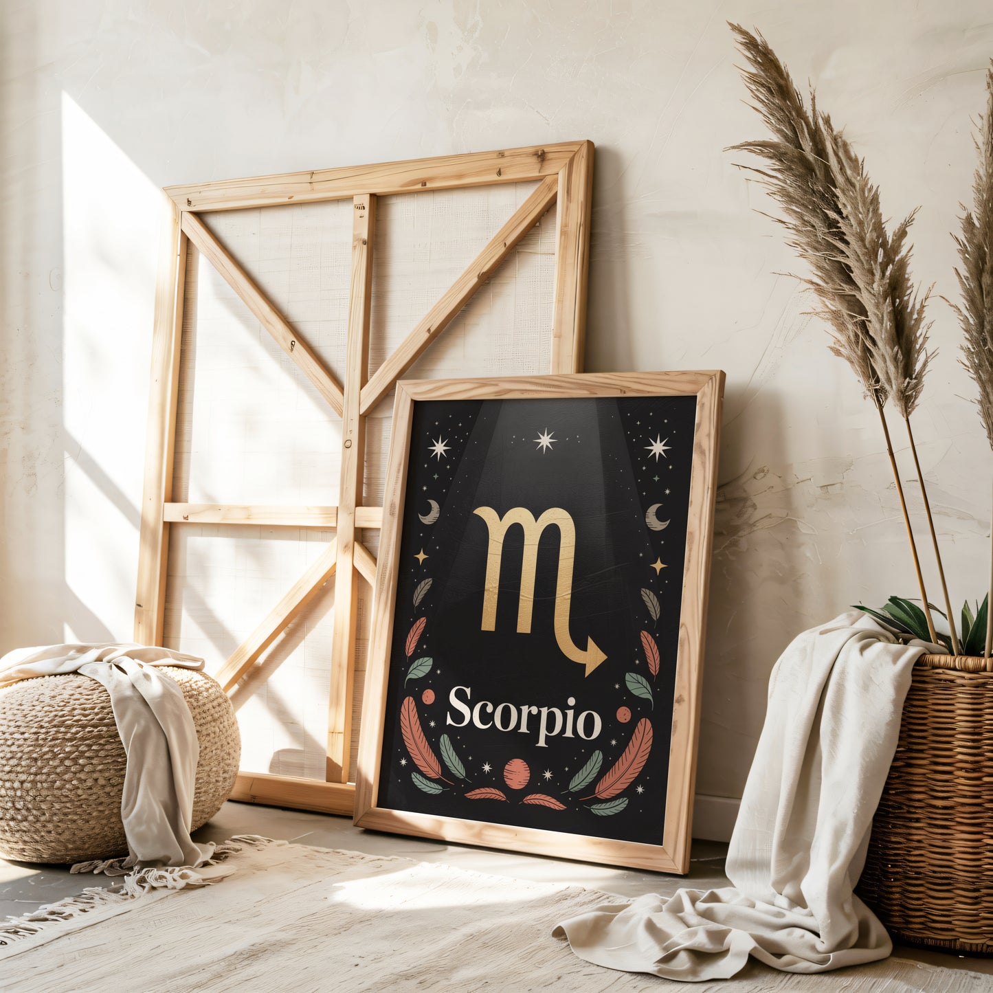 Scorpio Subtle Wall Art