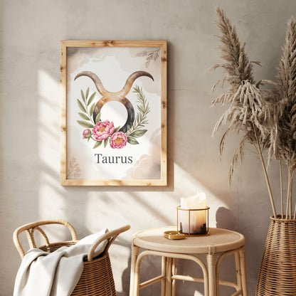 Taurus Delicate Wall Art