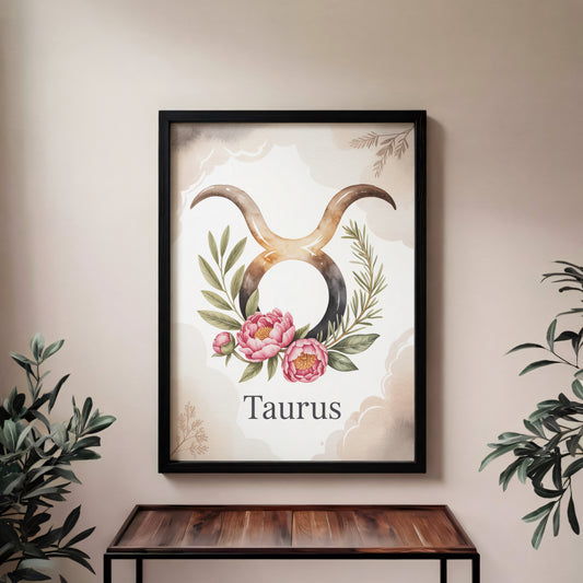 Taurus Delicate Wall Art