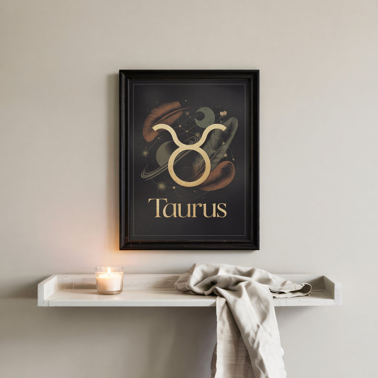 Taurus High Contrast Wall Art