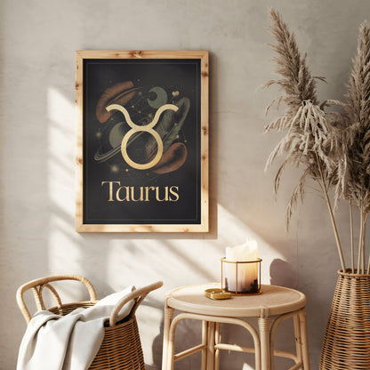 Taurus High Contrast Wall Art