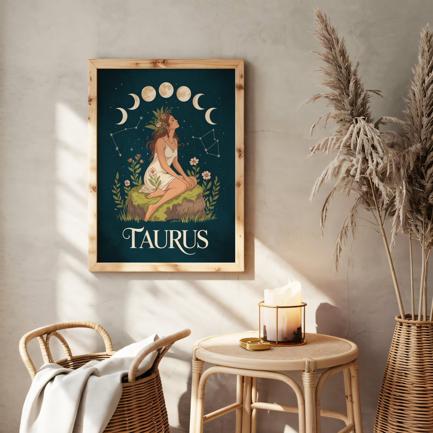 Taurus Mystical Wall Art