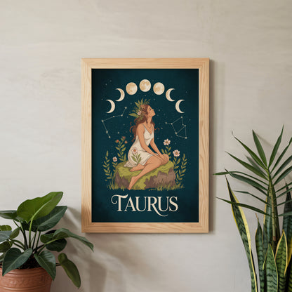 Taurus Mystical Wall Art
