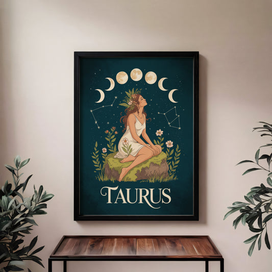 Taurus Mystical Wall Art