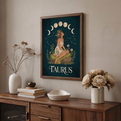 Taurus Mystical Wall Art
