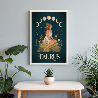 Taurus Mystical Wall Art