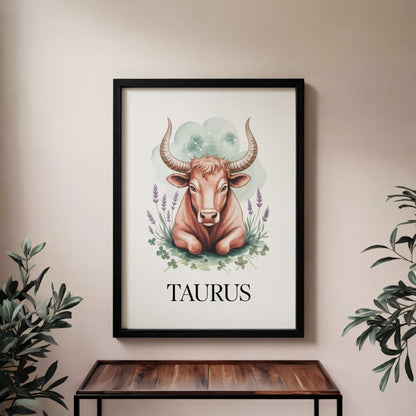 Taurus Intricate Wall Art