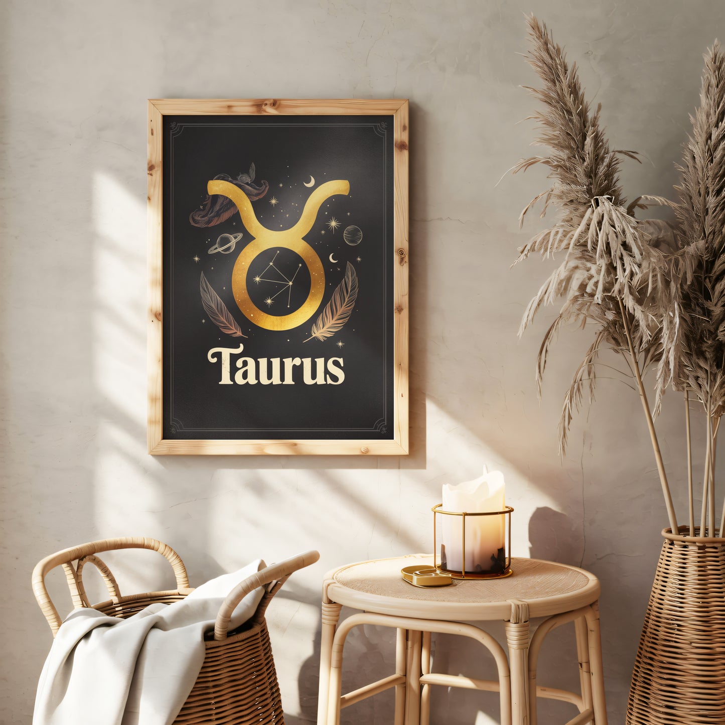 Taurus Bold Wall Art