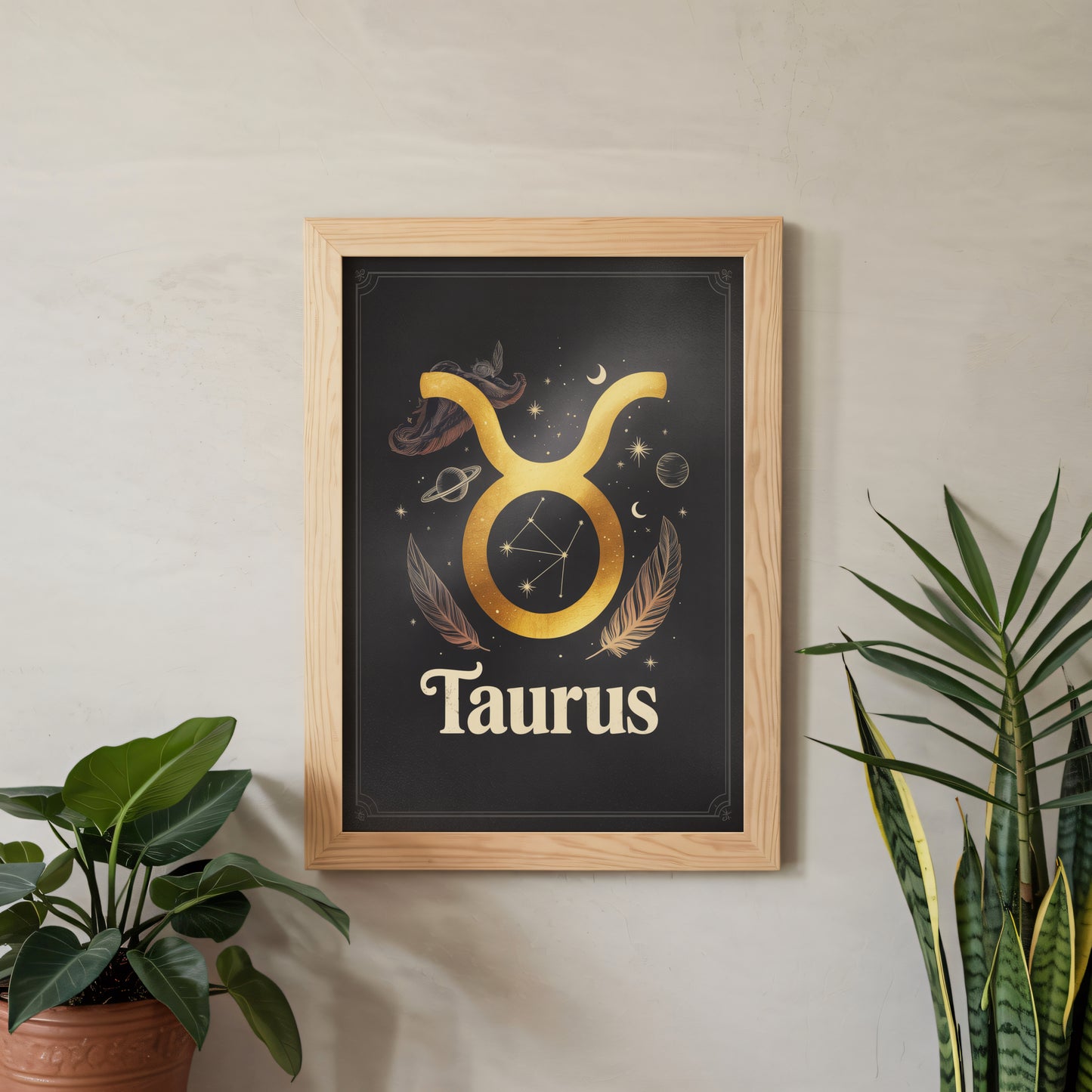 Taurus Bold Wall Art