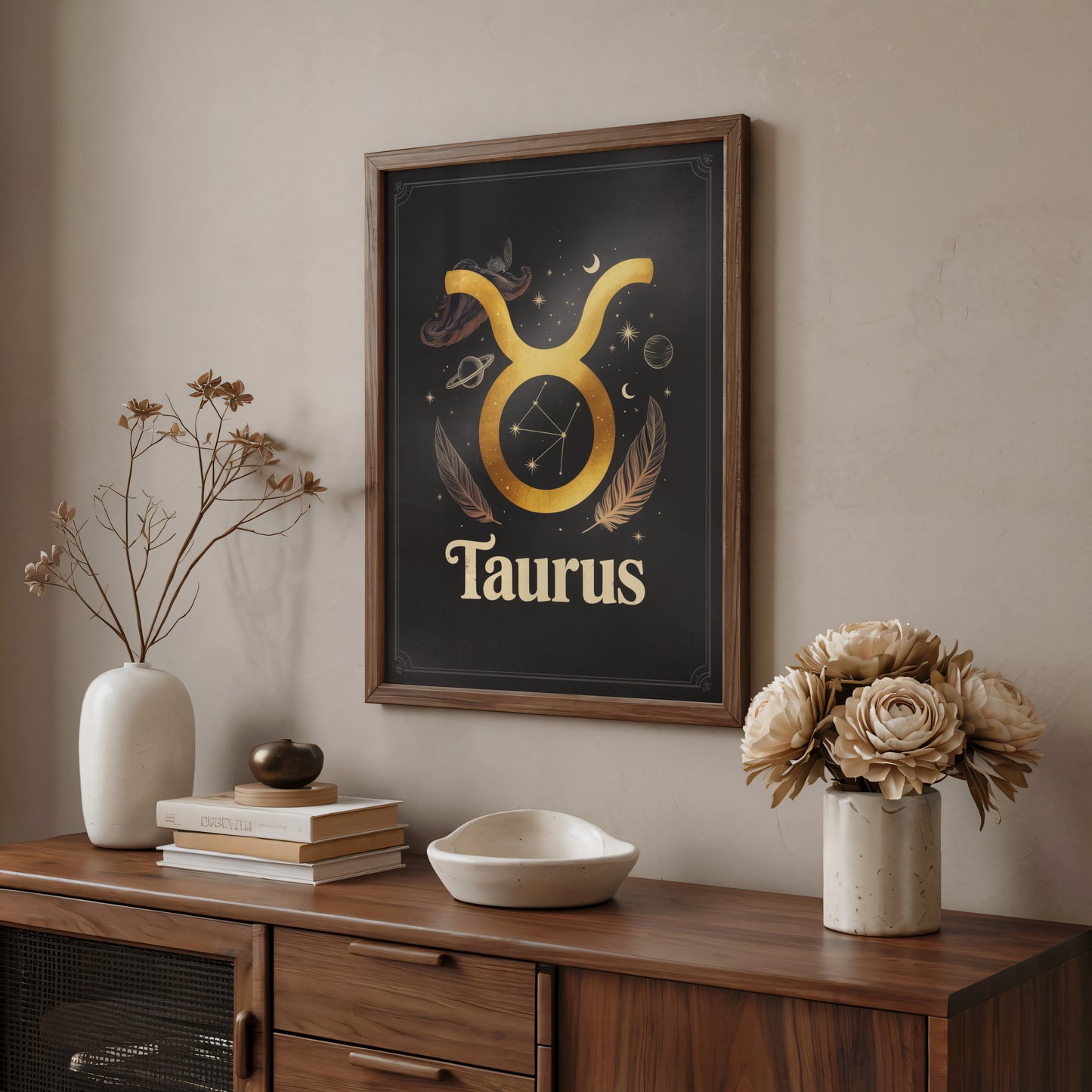 Taurus Bold Wall Art