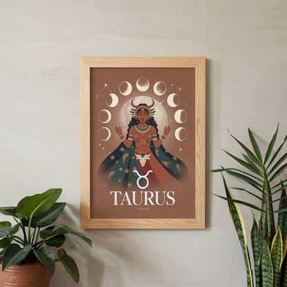 Taurus Arc Warm Wall Art