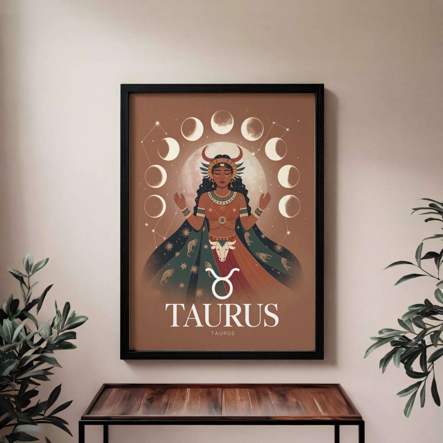 Taurus Arc Warm Wall Art