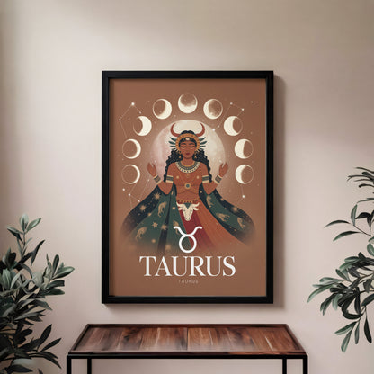 Taurus Arc Warm Wall Art