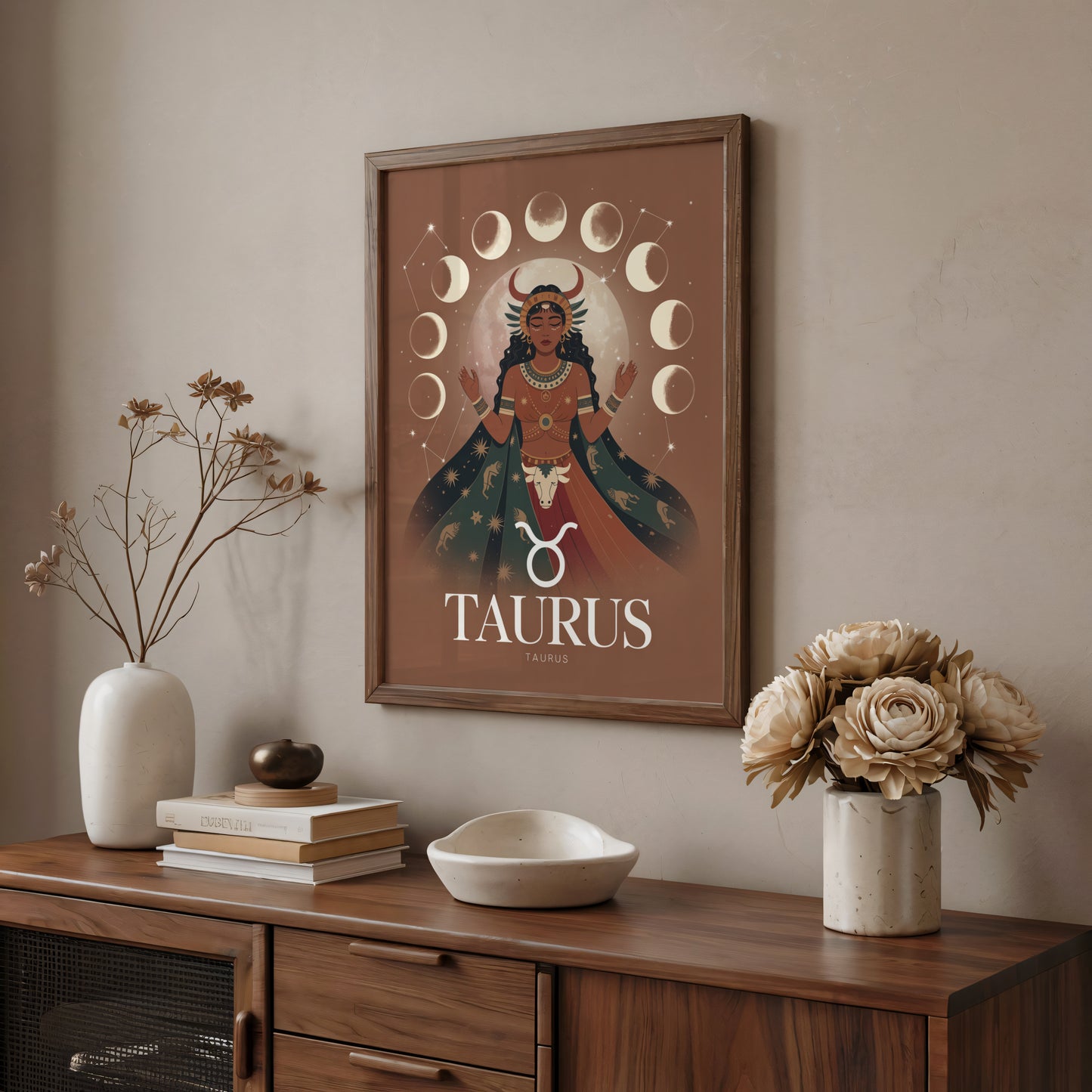 Taurus Arc Warm Wall Art