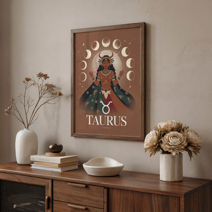 Taurus Arc Warm Wall Art