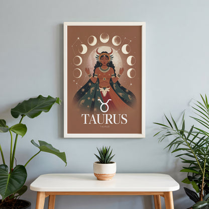 Taurus Arc Warm Wall Art