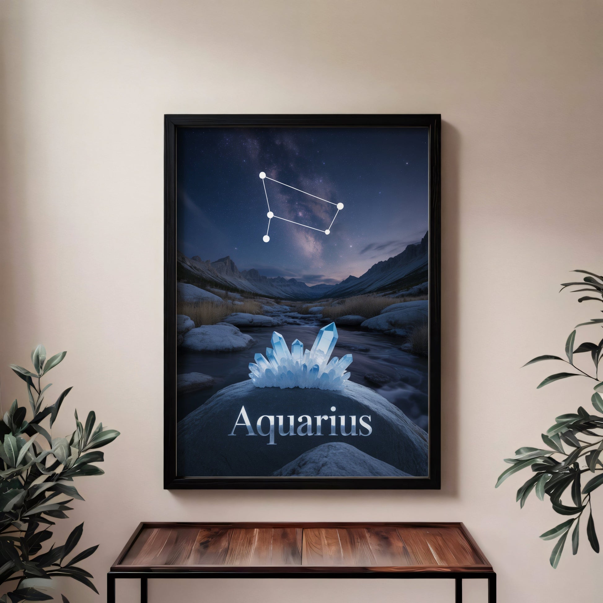Aisle29 Posters Aquarius Serene Wall Art