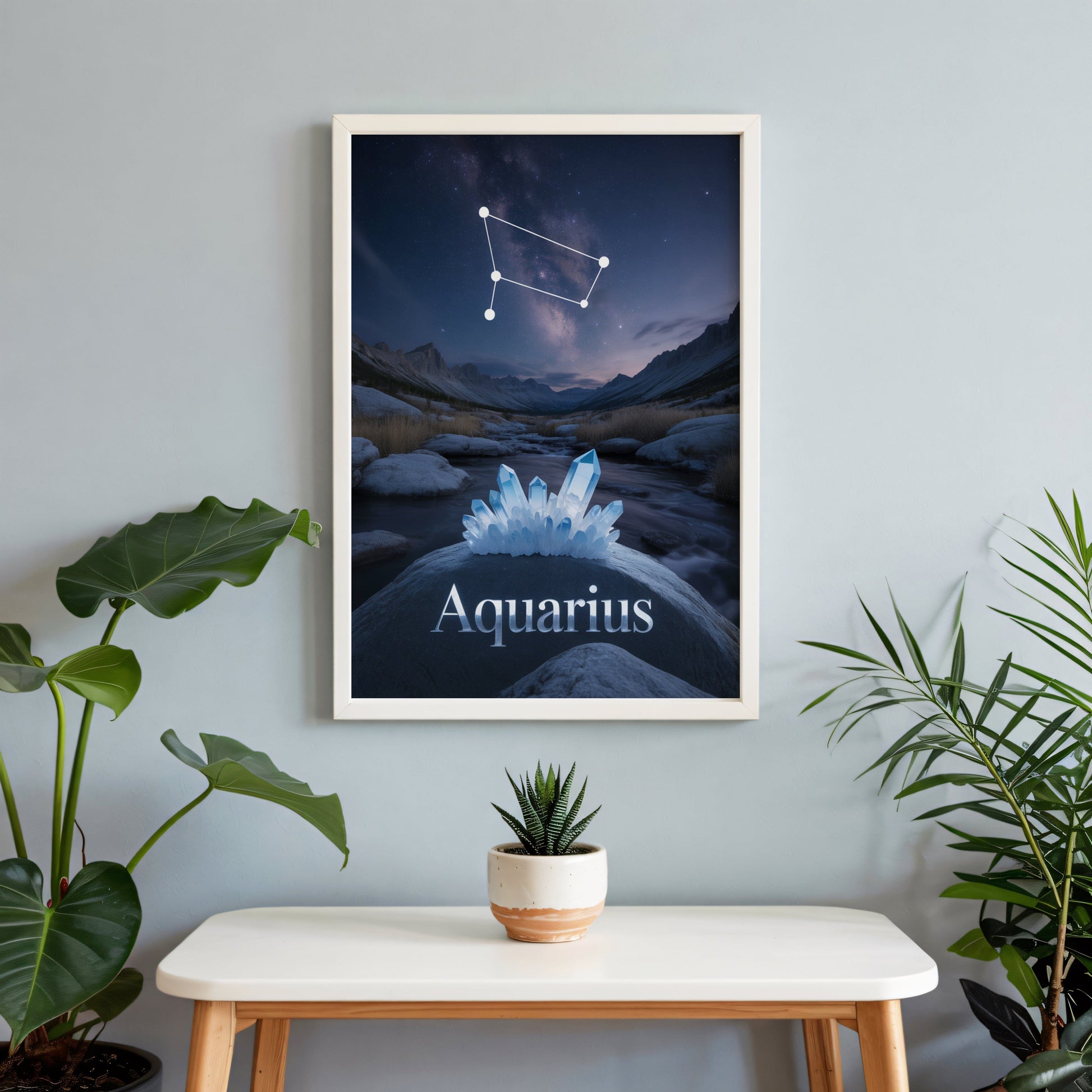 Aisle29 Posters Aquarius Serene Wall Art