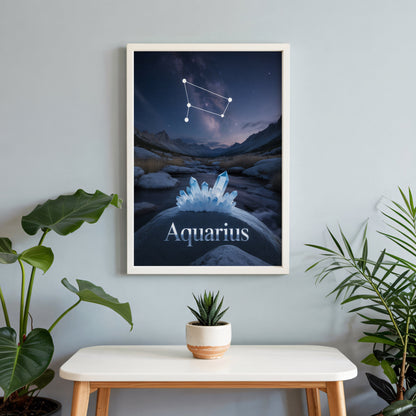 Aisle29 Posters Aquarius Serene Wall Art