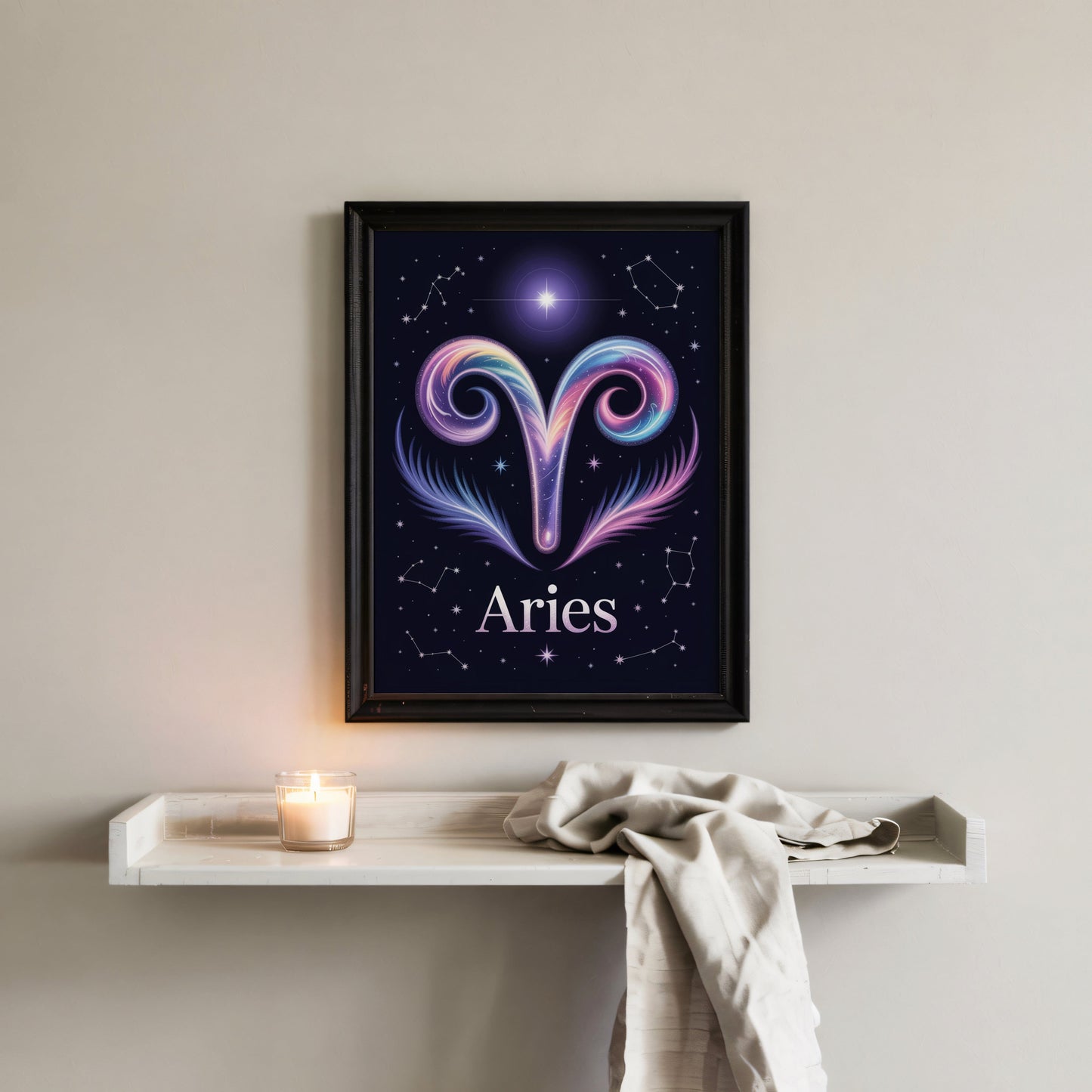 Aisle29 Posters Aries Cosmic Wall Art