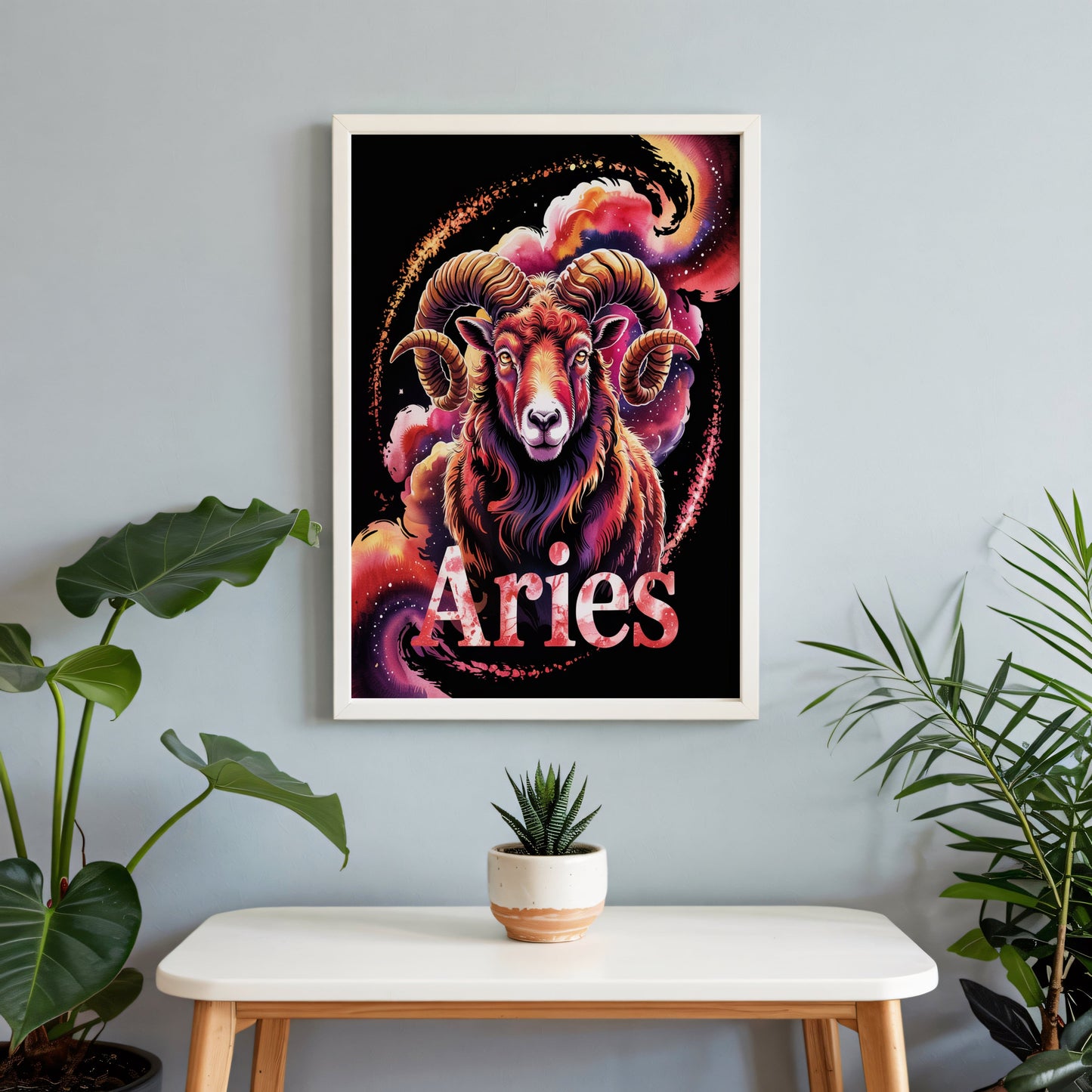 Aisle29 Posters Aries Fiery Ram Wall Art