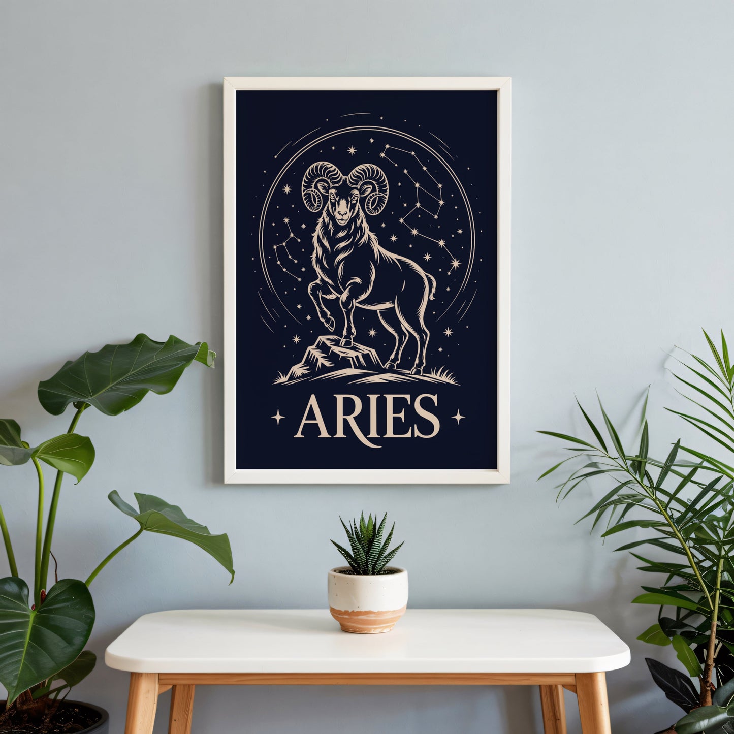 Aisle29 Posters Aries Night Wall Art