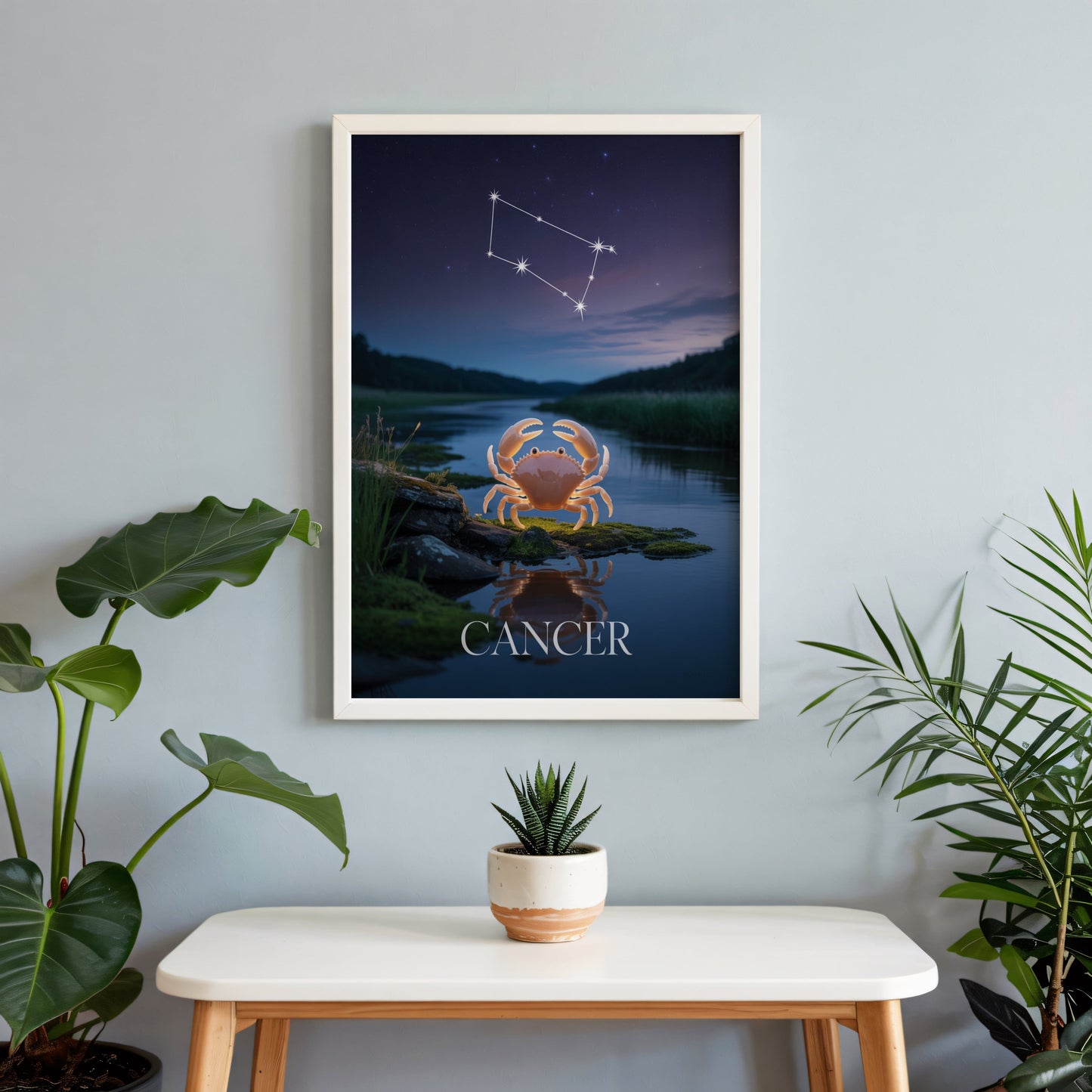 Aisle29 Posters Cancer Serene Wall Art