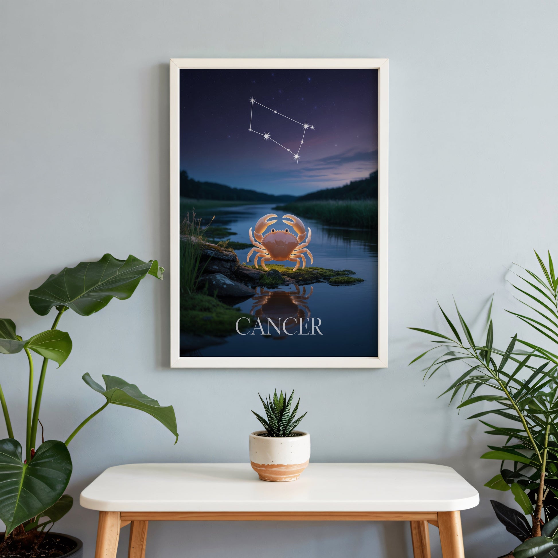 Aisle29 Posters Cancer Serene Wall Art