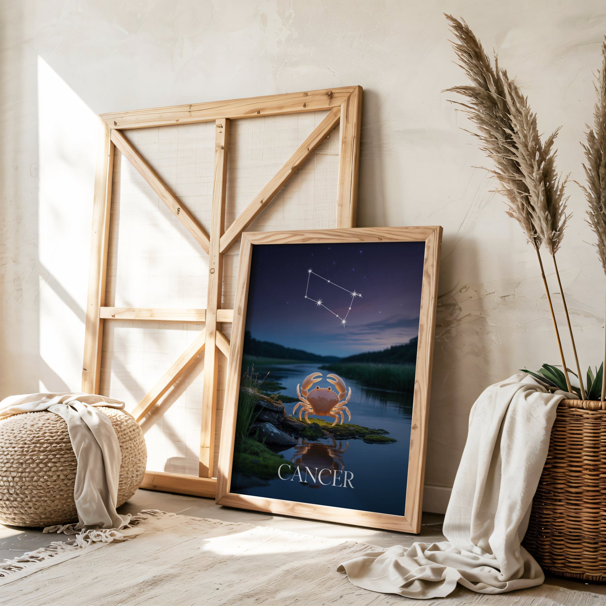 Aisle29 Posters Cancer Serene Wall Art