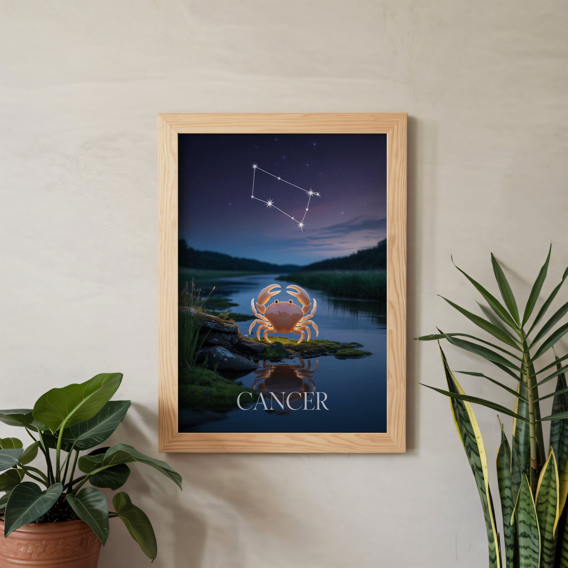 Aisle29 Posters Cancer Serene Wall Art
