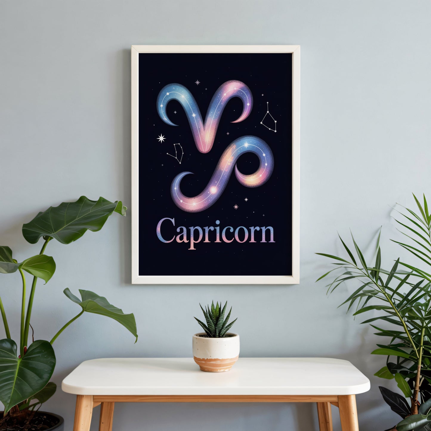 Aisle29 Posters Capricorn Cosmic Wall Art