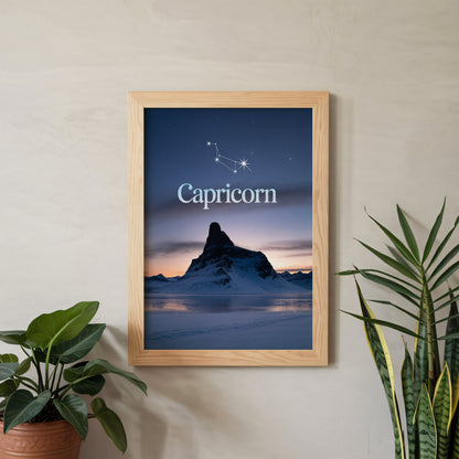 Aisle29 Posters Capricorn Serene Wall Art