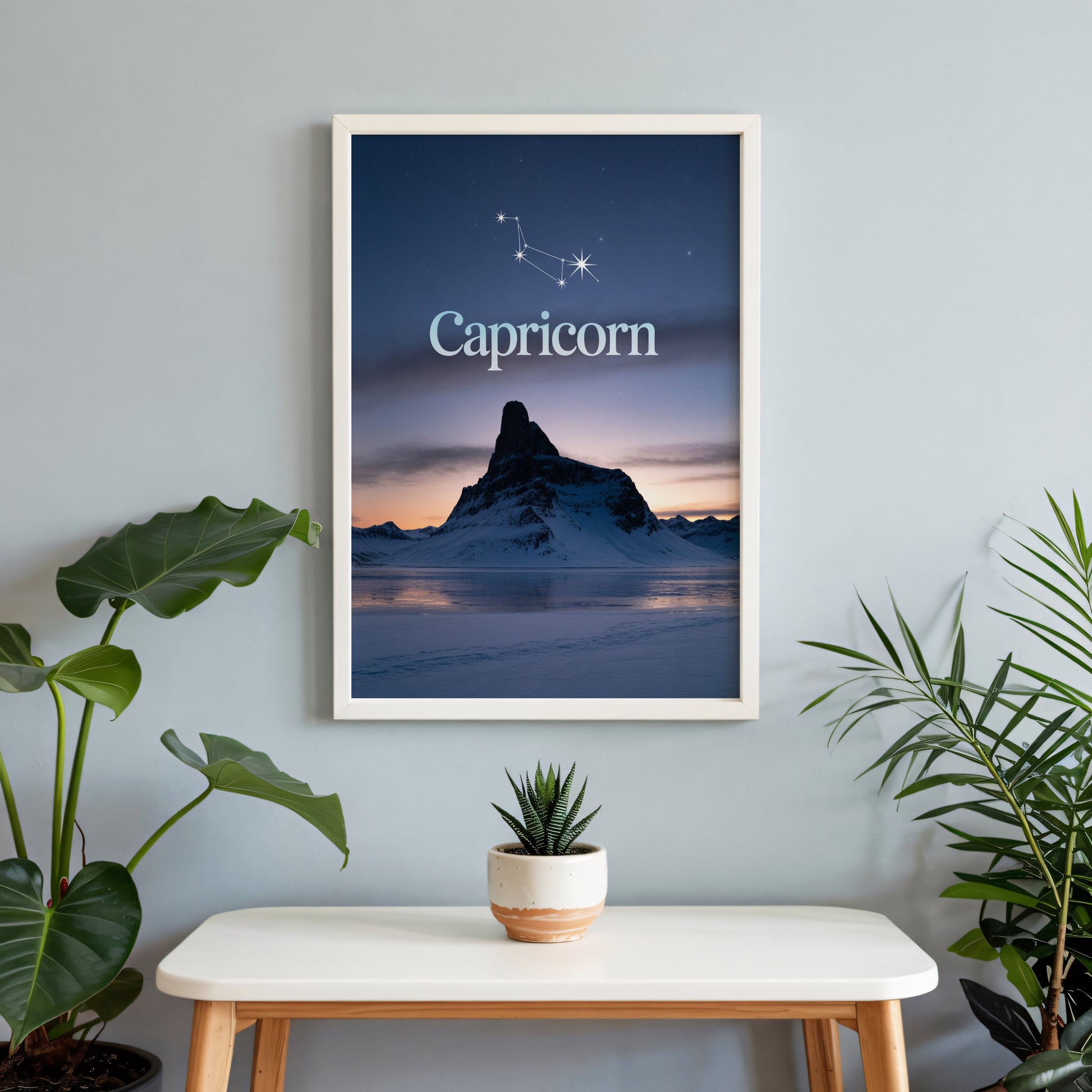 Aisle29 Posters Capricorn Serene Wall Art