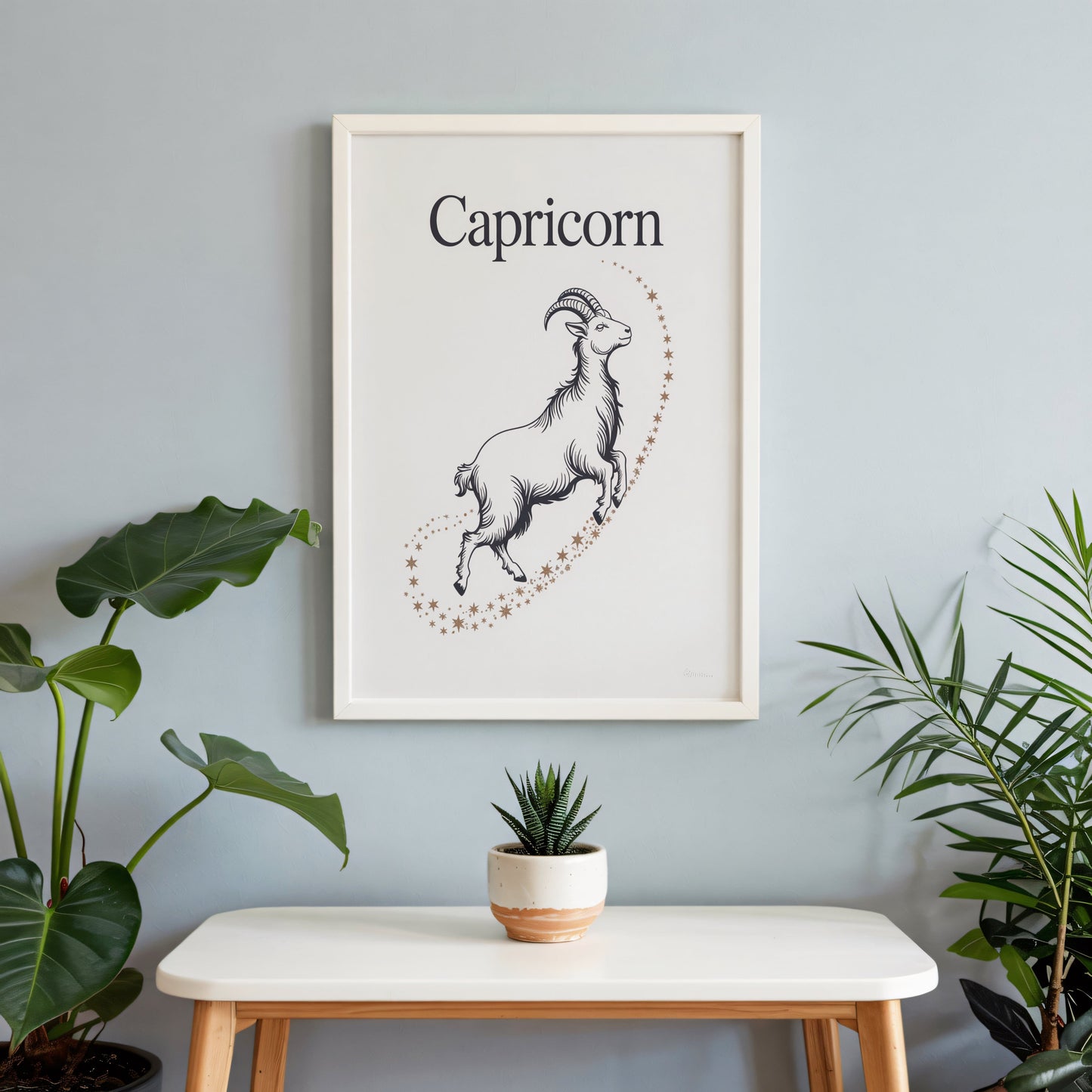 Aisle29 Posters Capricorn Star Trail Wall Art