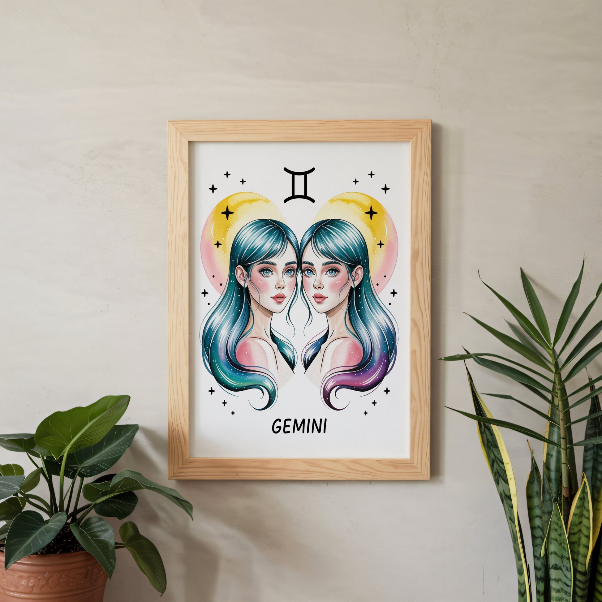 Aisle29 Posters Gemini - Dual Twins Wall Art