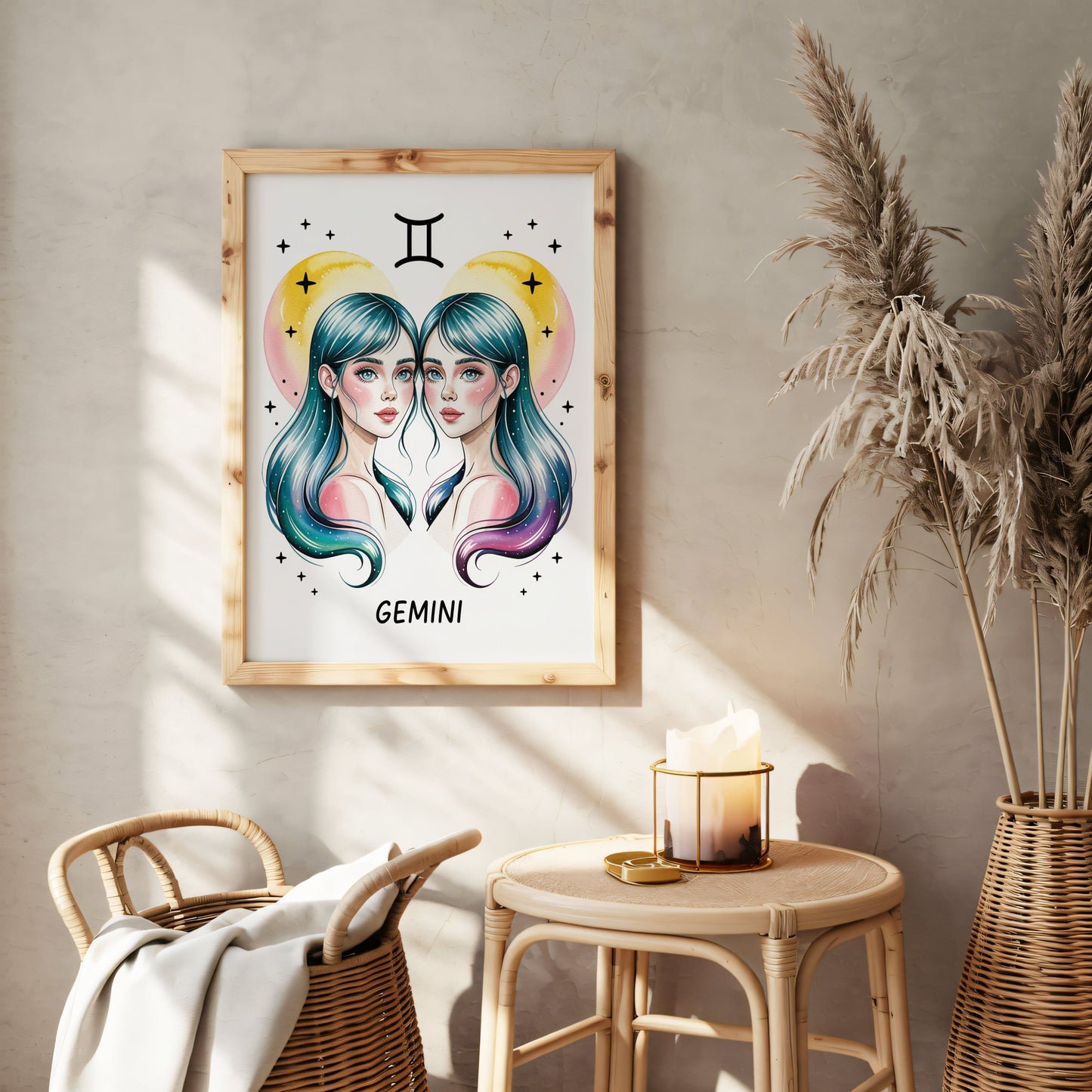 Aisle29 Posters Gemini - Dual Twins Wall Art