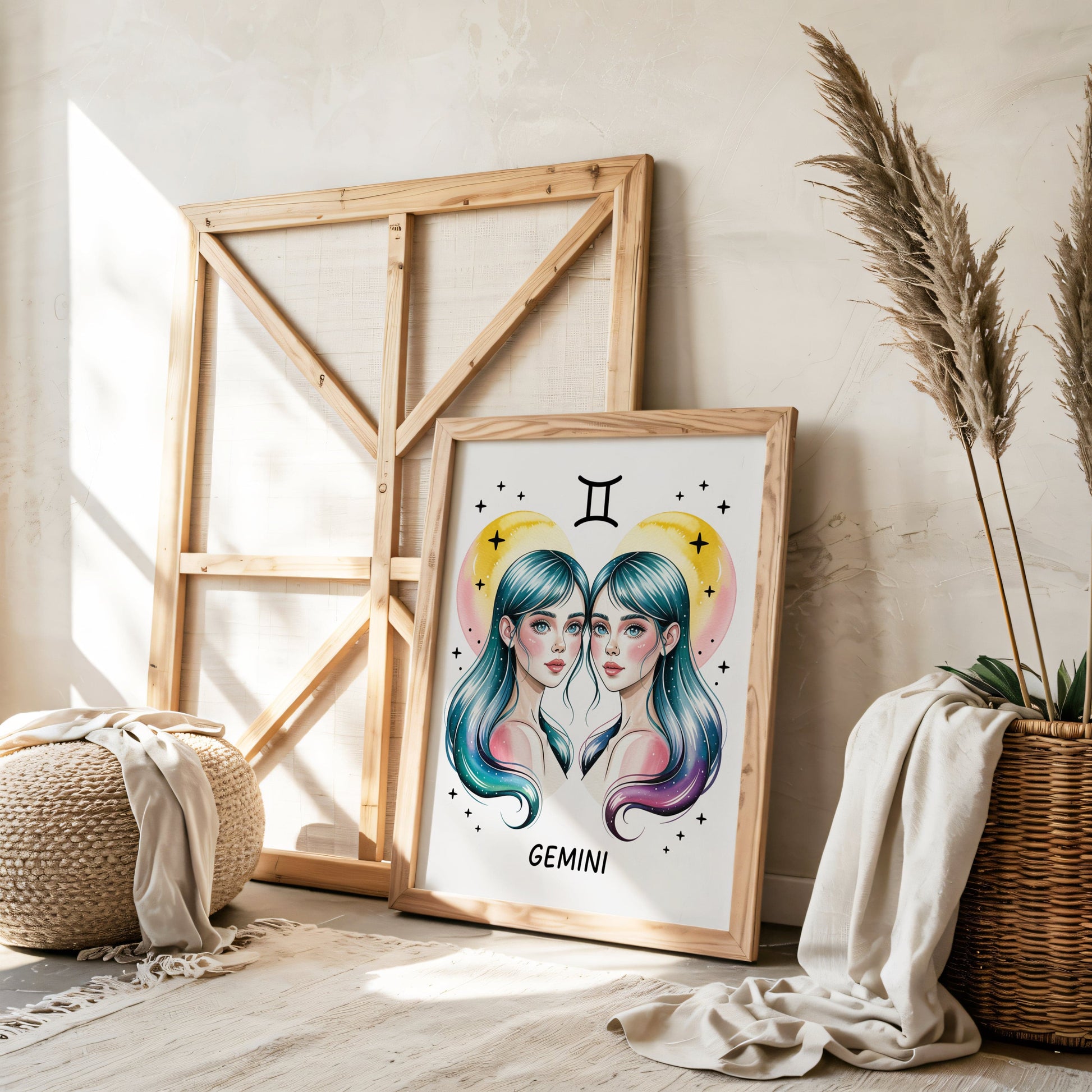 Aisle29 Posters Gemini - Dual Twins Wall Art
