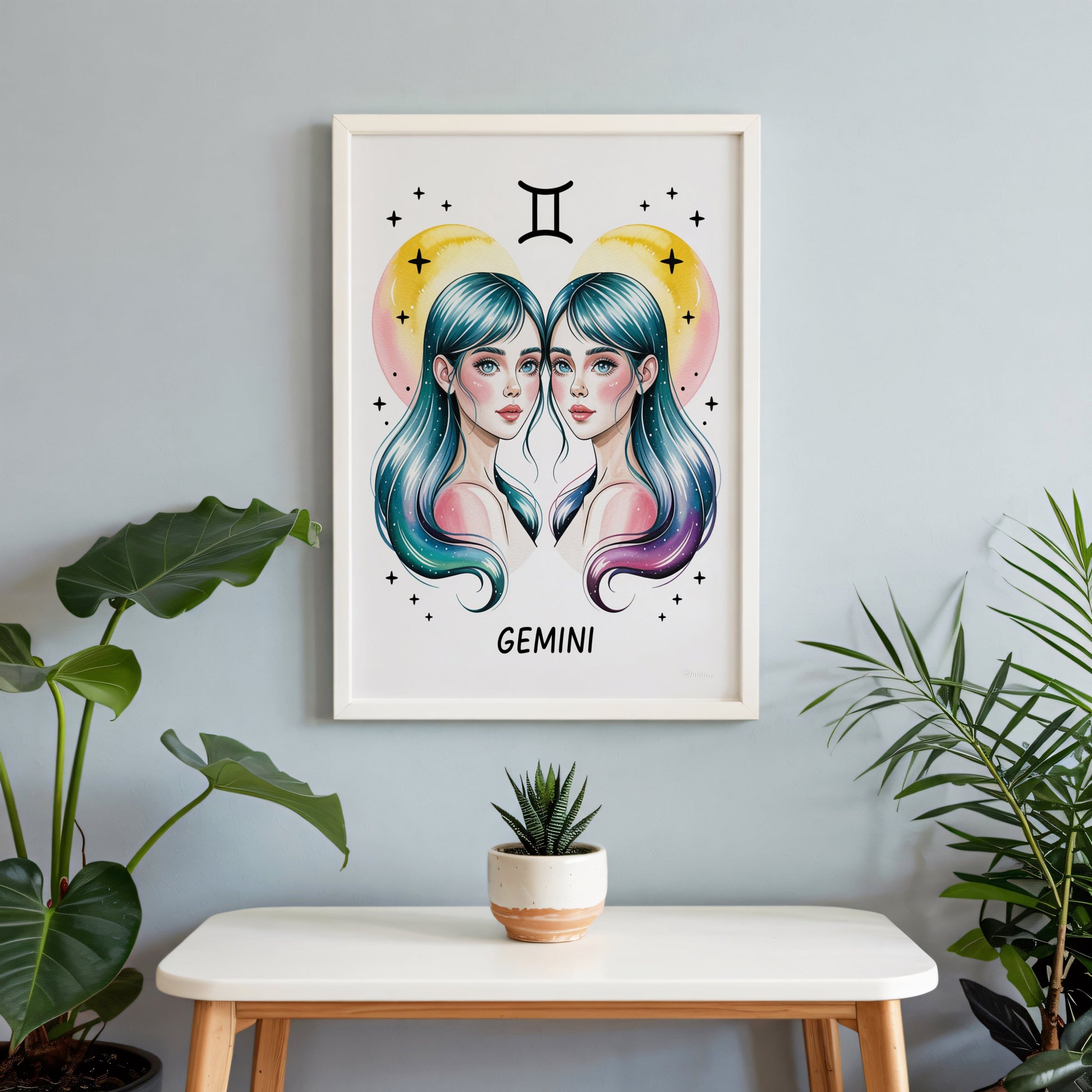 Aisle29 Posters Gemini - Dual Twins Wall Art