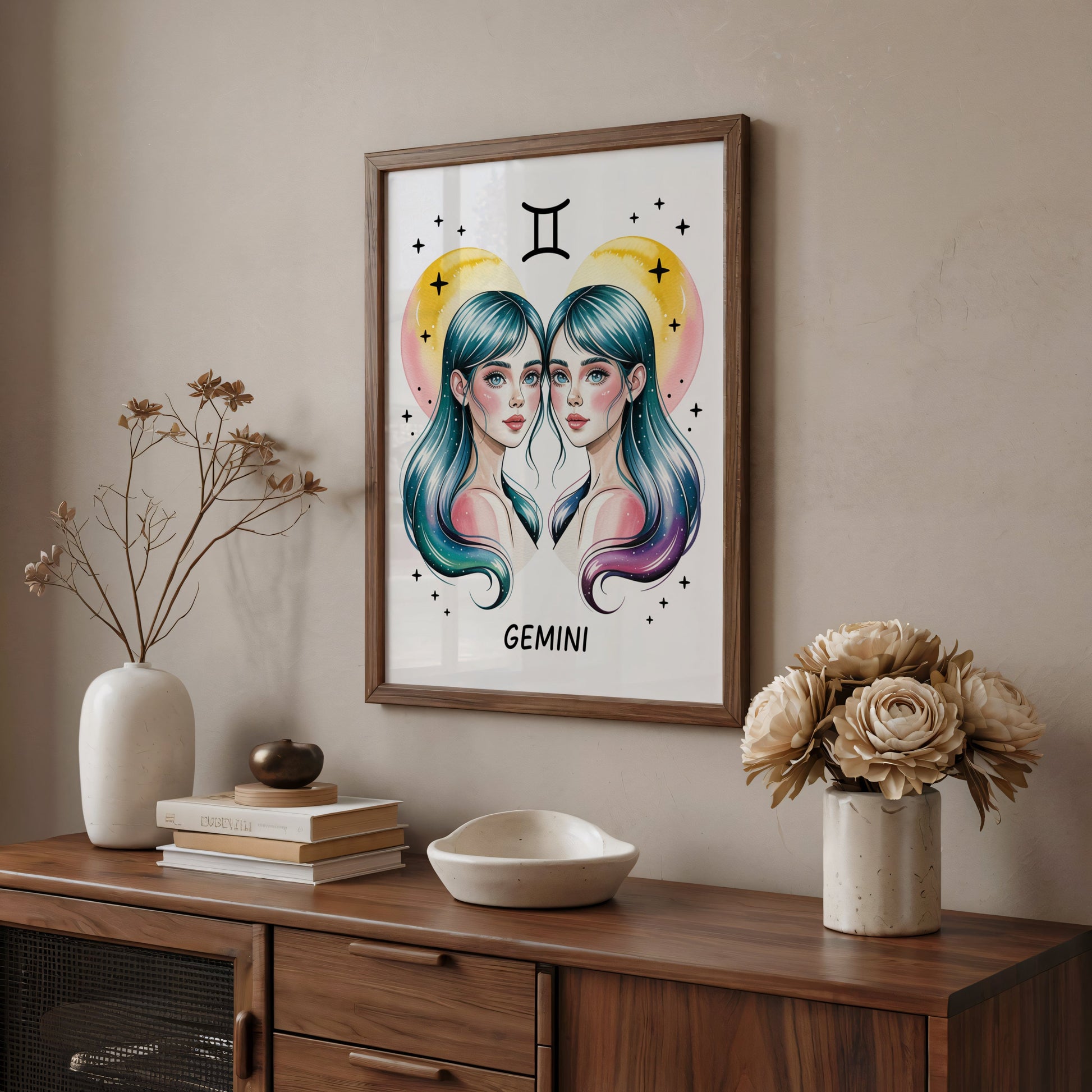 Aisle29 Posters Gemini - Dual Twins Wall Art