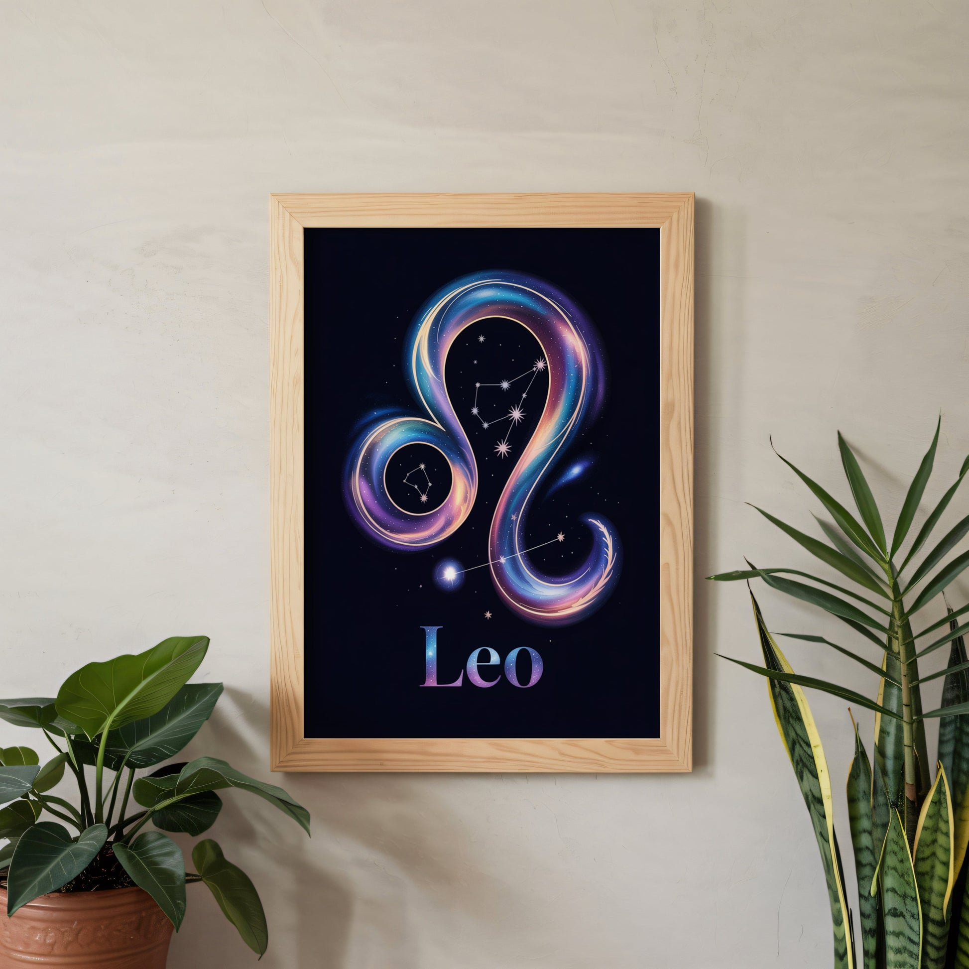 Aisle29 Posters Leo Cosmic Wall Art