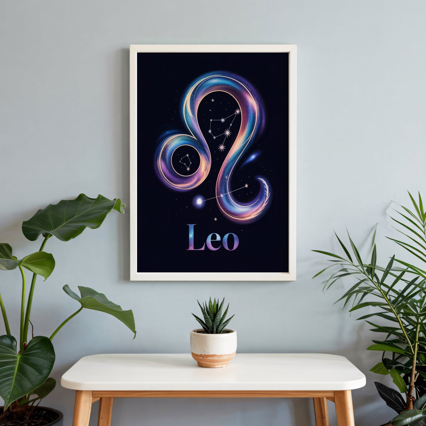 Aisle29 Posters Leo Cosmic Wall Art