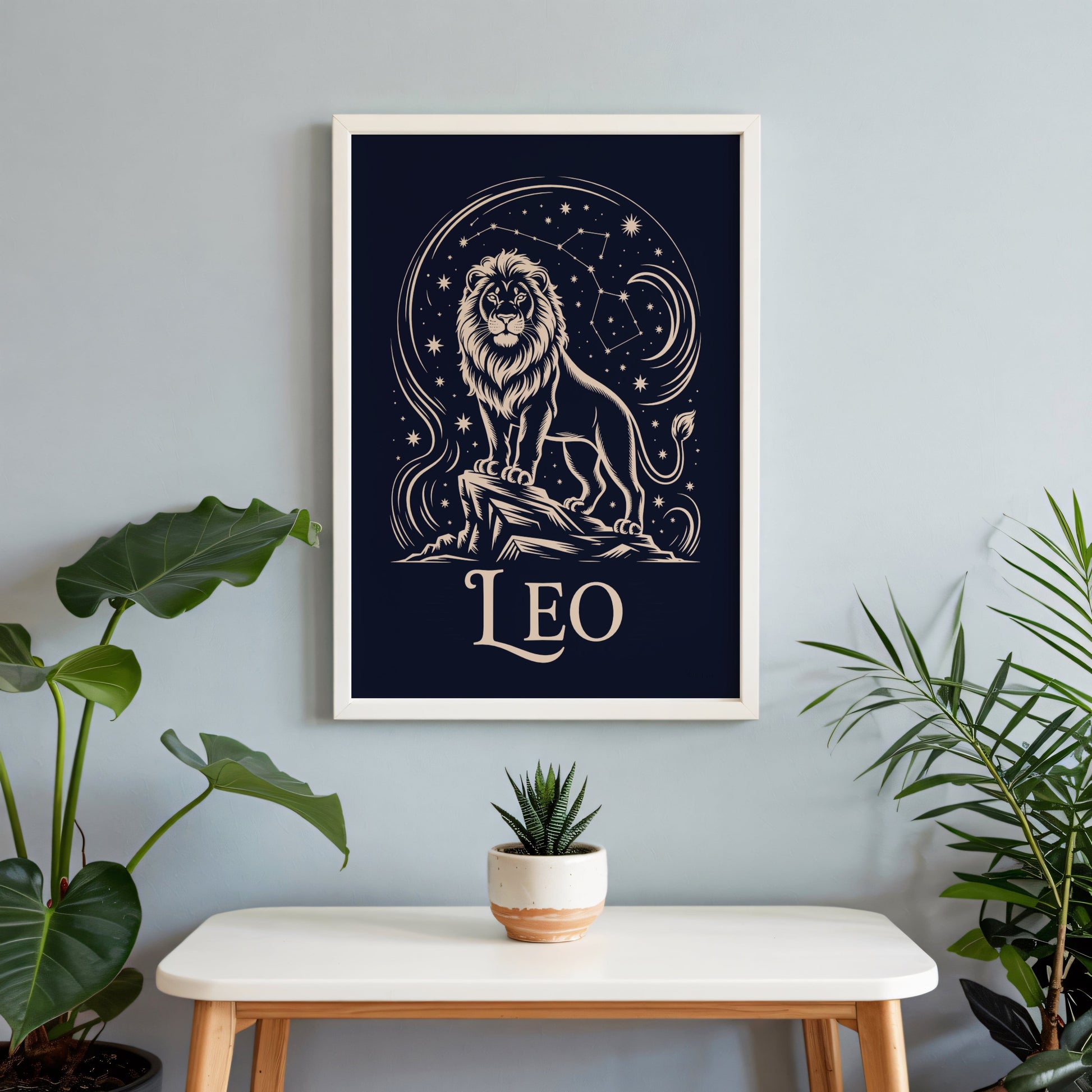 Aisle29 Posters Leo Night Wall Art